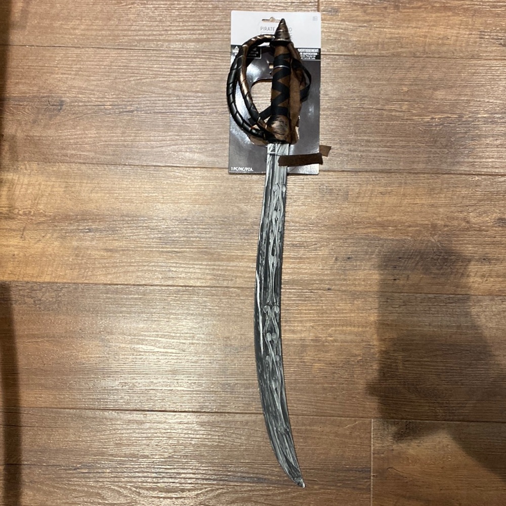 NEW Pirate sword costume